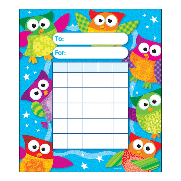 Owl-Stars! Incentive Pad, Pack of 6