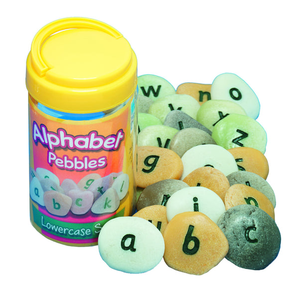 Lowercase Alphabet Pebbles, Set of 26