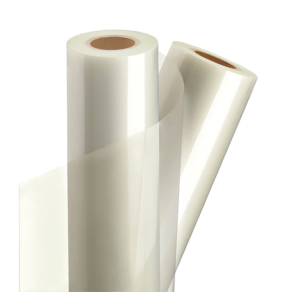 NAP I Standard Lamintaing Roll Film, Gloss, 25" x 500', 1.5 mil, 2 Rolls