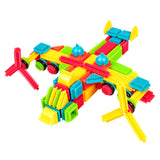 Bristle Lock Tiles Building Blocks, 240-Piece