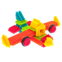 Bristle Lock Tiles Building Blocks, 120-Piece