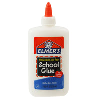 Washable School Glue, 8 oz., Pack of 6