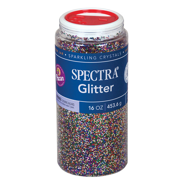 Glitter, Multicolor, 1 lb. Per Jar, 2 Jars