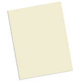 Card Stock, Classic Ivory, 8-1-2" x 11", 100 Sheets
