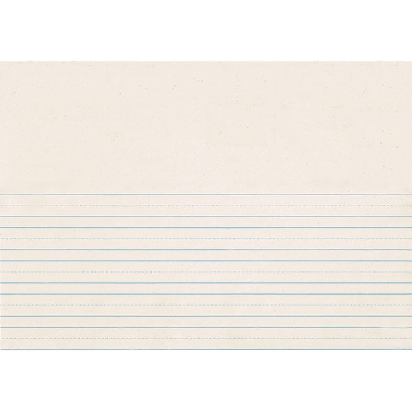 Newsprint Handwriting Paper, Picture Story, 7-8" x 7-16" x 7-16" Ruled Long, 18" x 12", 500 Sheets
