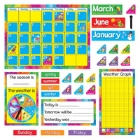 Year Around Calendar Bulletin Board Set, 2 Sets