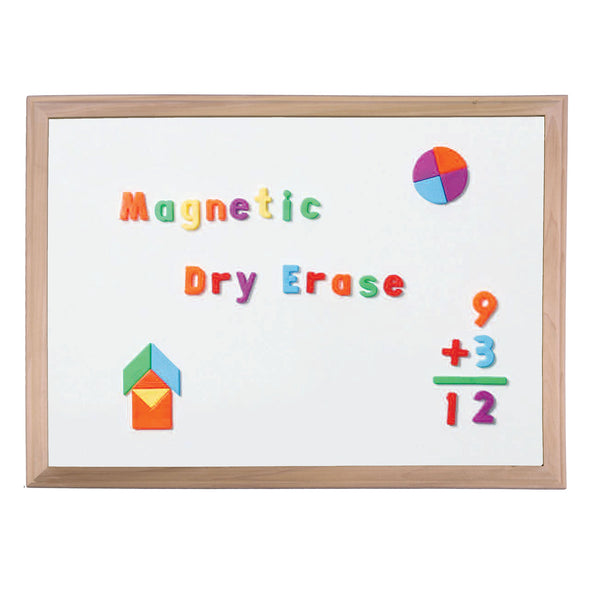Wood Framed Magnetic Dry Erase Board, 18" x 24"