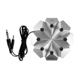 6 Person Listening Center with Bluetooth® CD-Cassette-FM Boombox and Deluxe Over-Ear Headphones