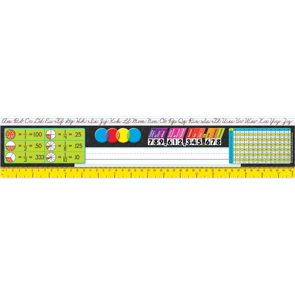 Zaner-Bloser Desk Toppers® Reference Name Plates, Grades 3-5, 36 Per Pack, 3 Packs