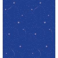 Bulletin Board Art Paper, Night Sky, 48" x 50', 1 Roll