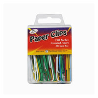 The Classics™ Paper Clips, 2", Assorted Colors, 30 Per Pack, 24 Packs