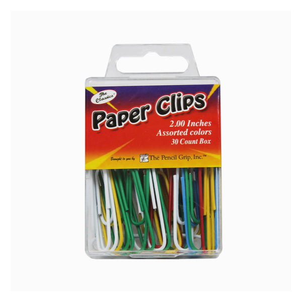 The Classics™ Paper Clips, 2", Assorted Colors, 30 Per Pack, 24 Packs