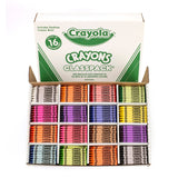 Crayon Classpack®, Reg Size, 16 Colors, Pack of 800