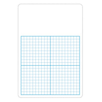 1-2" Graph Dry Erase Board, 11" x 16" Single, Pack of 3