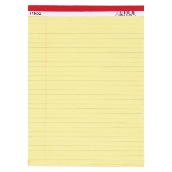 Standard Legal Pad, 8.5" x 11.75", 50 Sheets, 12 Pads
