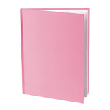 Young Authors Pink Hardcover Blank Book, White Pages, 8"H x 6"W Portrait, 14 Sheets-28 Pages, Pack of 12