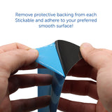 Dry Erase Stickables with Dry Erase Marker, White, 3" x 3", 12 Per Pack, 4 Packs