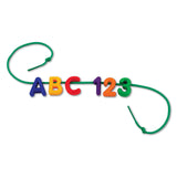 Plastic Lacing Uppercase Alphabet, 260 Letters, 15 Laces