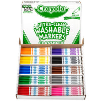 Ultra-Clean Washable Markers Classpack®, Fine Line, 10 Colors, Pack of 200