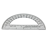 6 Inch Protractor, Plastic, Pack of 60