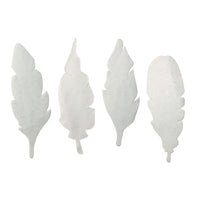 Color Diffusing Paper Feathers, 80 Per Pack, 3 Packs