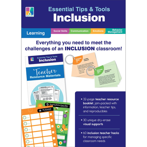 Essential Tips & Tools: Inclusion Classroom Kit, Grade PK-8