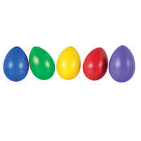 Jumbo Egg Shakers, 5 Per Set, 2 Sets