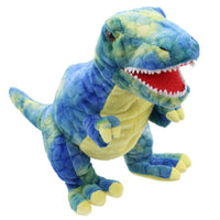 Baby Dinos Puppet, T-Rex, Blue