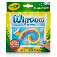Washable Window Markers, 8 Per Box, 3 Boxes