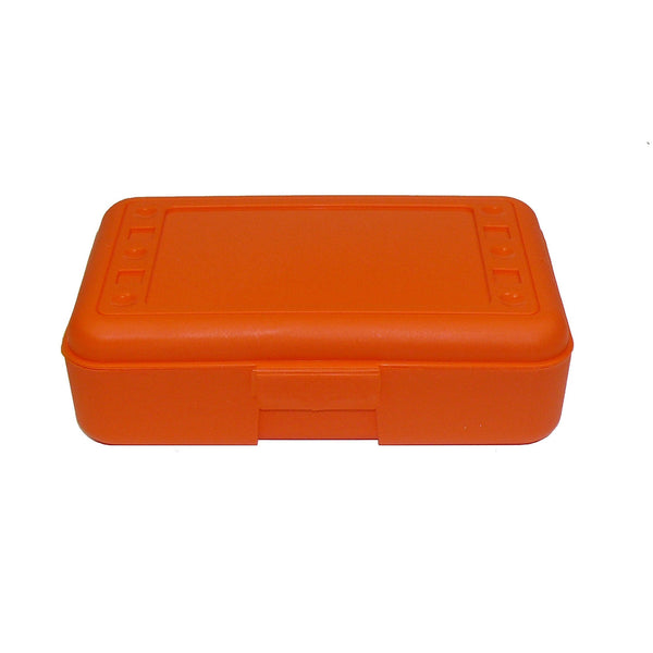 Pencil Box, Orange, Pack of 12