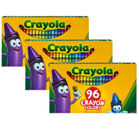 Crayons, 96 Per Box, 3 Boxes