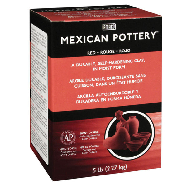 Mexican Pottery™ Self-Hardening Clay™, 5 lbs.