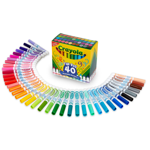 Crayola Broad Line Assorted Color Markers