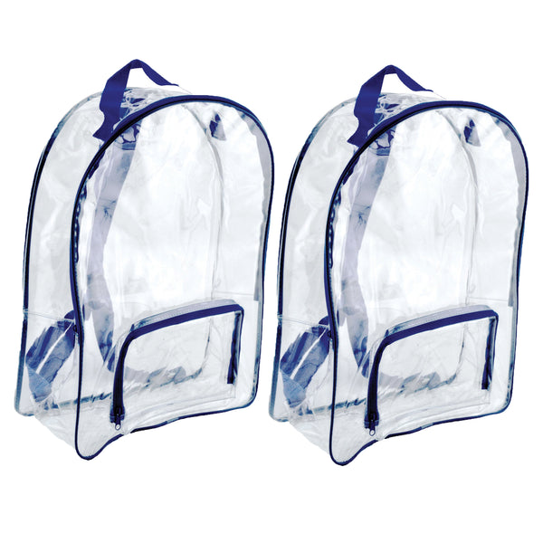 Clear Backpack, Pack of 2