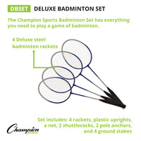 Deluxe Badminton Set