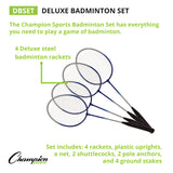 Deluxe Badminton Set