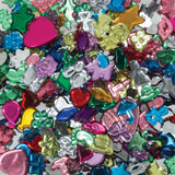 Fun Gems, Assorted Shapes, Colors & Sizes, 0.5 lb.