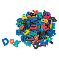 Magnetic Letters, Numbers & Symbols, Assorted Colors & Sizes, 130 Pieces