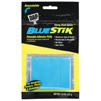 BlueStik™ Reusable Adhesive Putty, 1 oz. Per Pack, 12 Packs