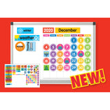 Giant Magnetic Calendar Set, 94 Pieces