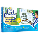 Big Money™ Magnetic Coins & Bills, Pack of 50