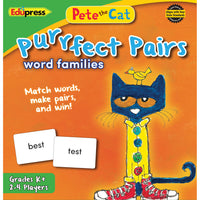 Pete the Cat® Purrfect Pairs Game: Word Families