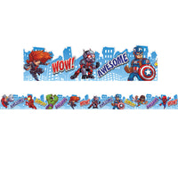 Marvel™ Super Hero Adventure City Scape Deco Trim® Extra Wide Die Cut, 37 Feet Per Pack, 3 Packs
