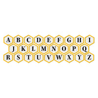 The Hive Deco Letters, 96 Characters Per Pack, 3 Packs
