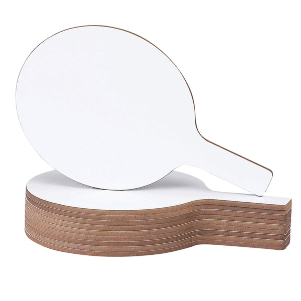 Oval Dry Erase Answer Paddles, 7" x 12", Pack of 12