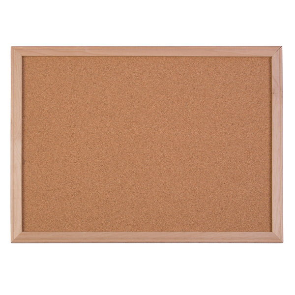 Wood Framed Cork Board, 18" x 24"