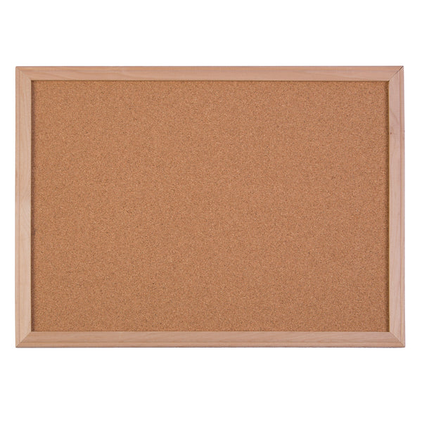 Wood Framed Cork Board, 18" x 24"