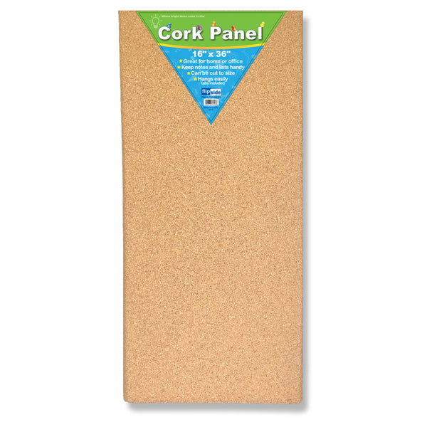 Cork Panel, 16" x 36"