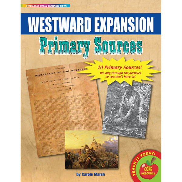 Primary Sources, Westward Expansion Movement