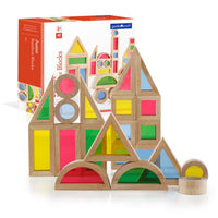 Jr. Rainbow Blocks, 40 Pieces